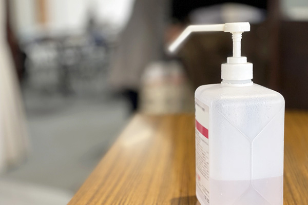 消毒液の設置
